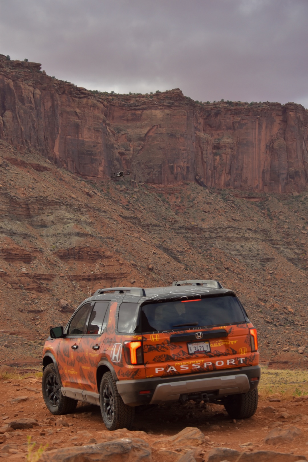 2026 Honda Passport TrailSport prototype in Moab, Utah