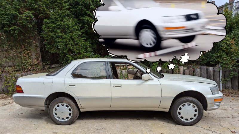 How the Fabled Bose Suspension Prototype Lexus Ended Up on FB Marketplace as a Parts Car