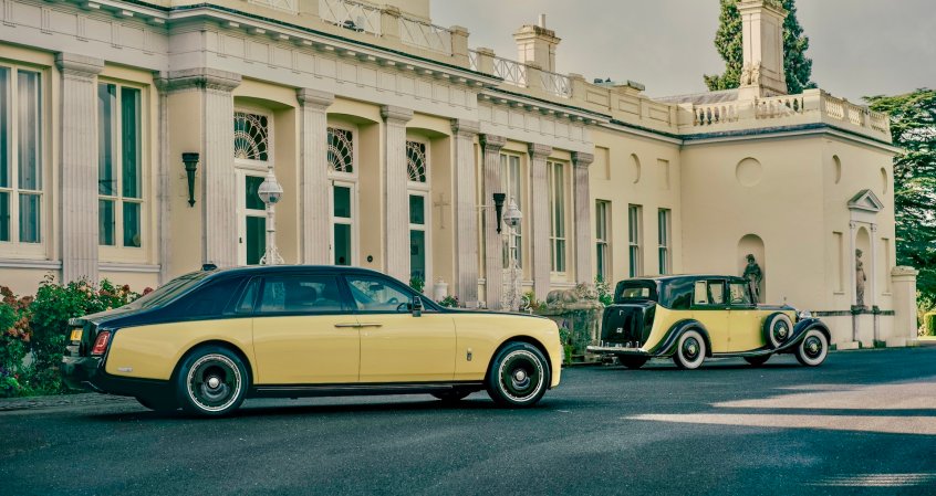 New Rolls-Royce Phantom Goldfinger Is a Mega Bond Tribute for One (1) Person