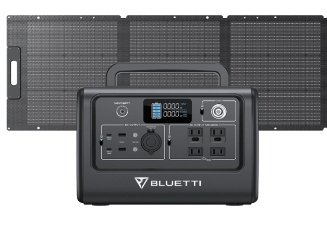  BLUETTI Solar Generator EB70S with 200W Solar Panel