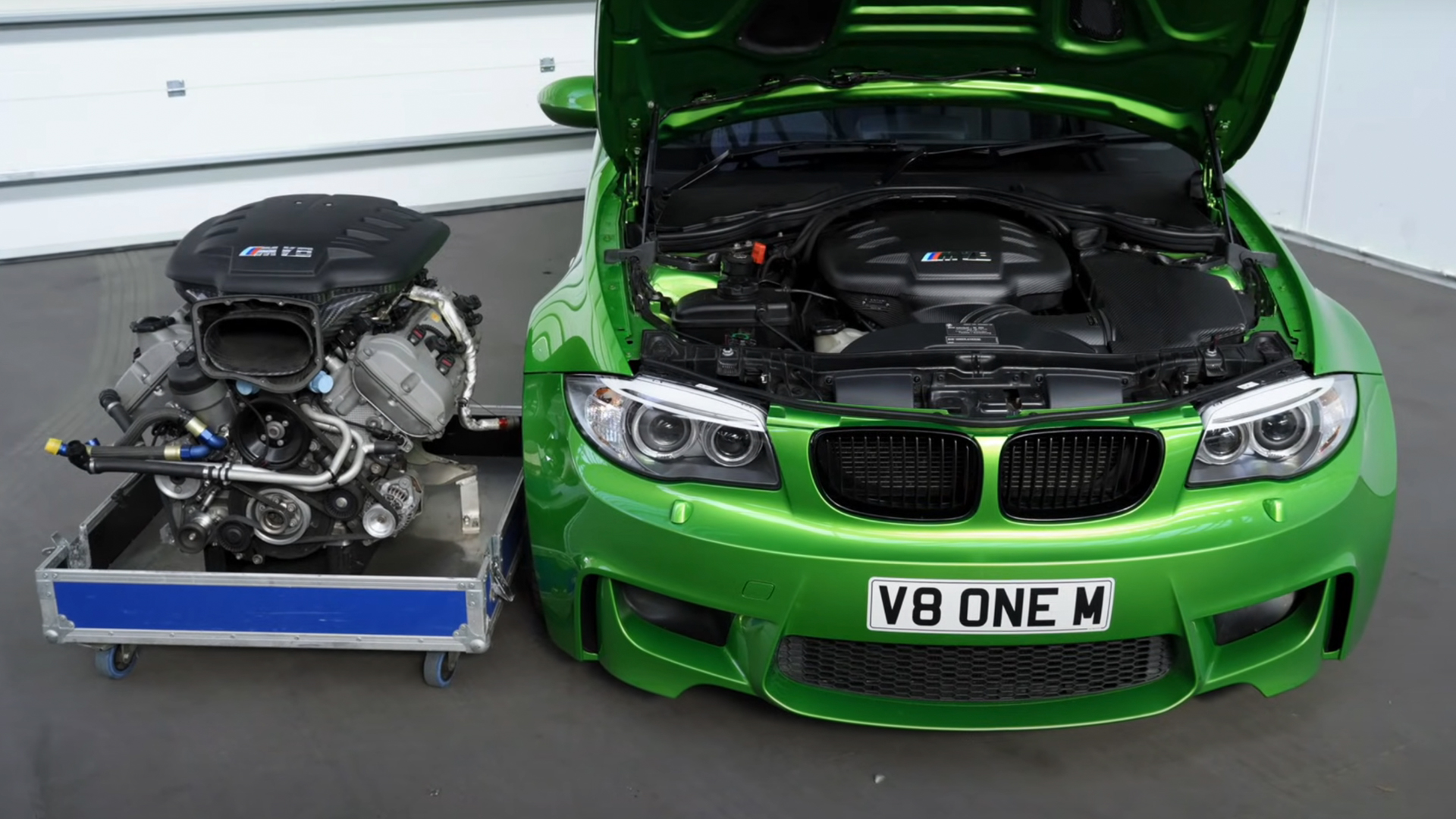 BMW 1M with P65 V8