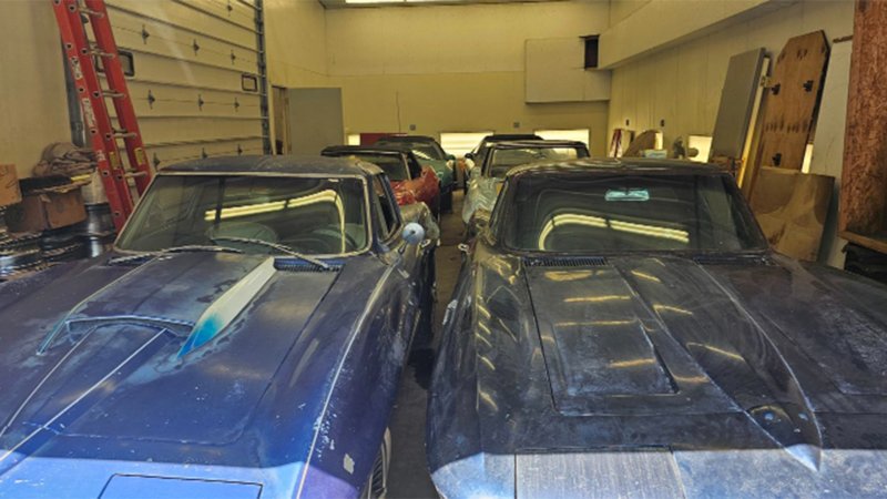 Barn Find Corvette Hoard Is Up for Auction After Being Kept Secret for Decades