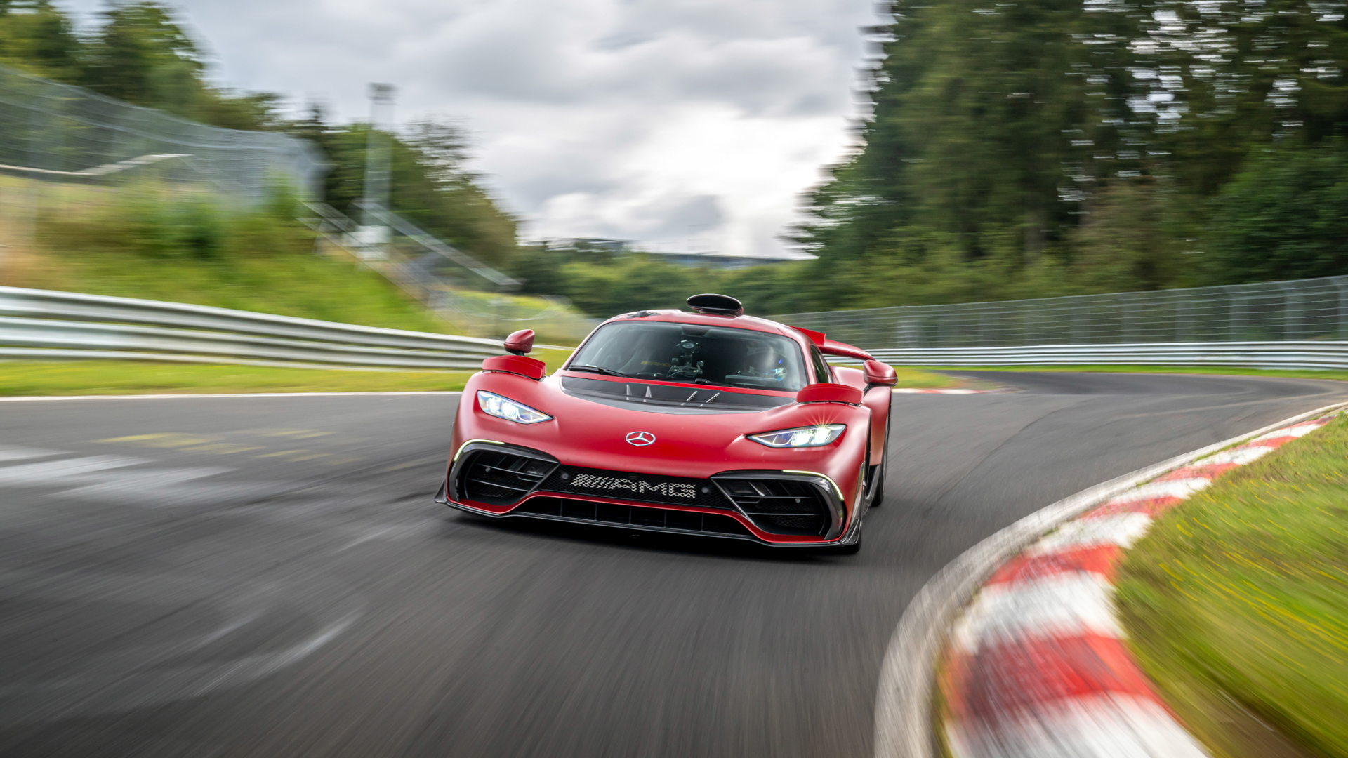 mercedes amg one nurburgring lap record 1