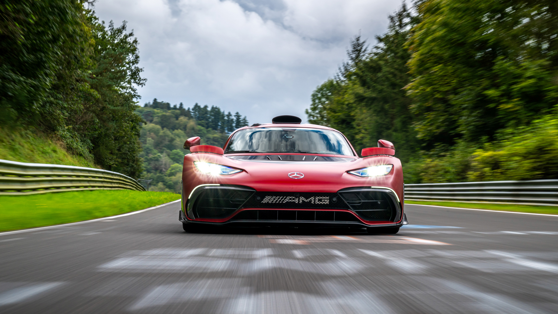 mercedes amg one nurburgring lap record 9