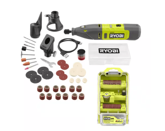  ryobi cordless rotary tool kit