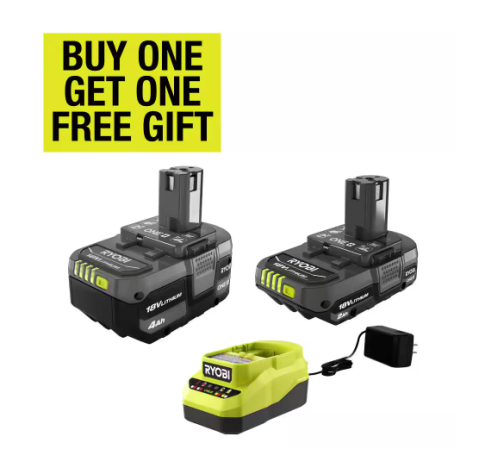  ryobi battery starter kit get a free tool