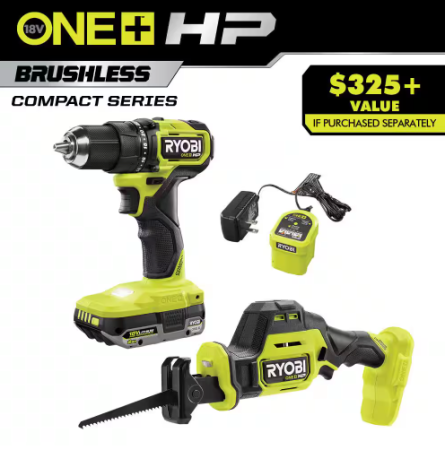  ryobi drill and recip saw battery combo