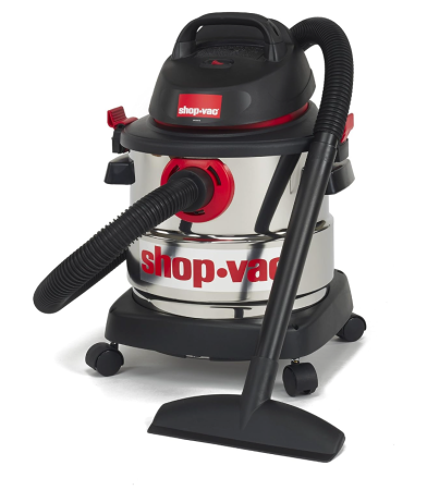  stainless shop vac 4.5 hp