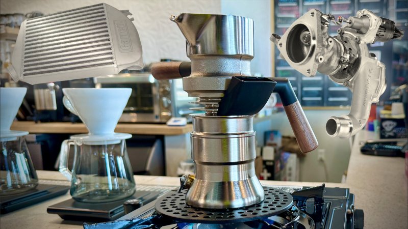 9barista espresso maker and turbocharging