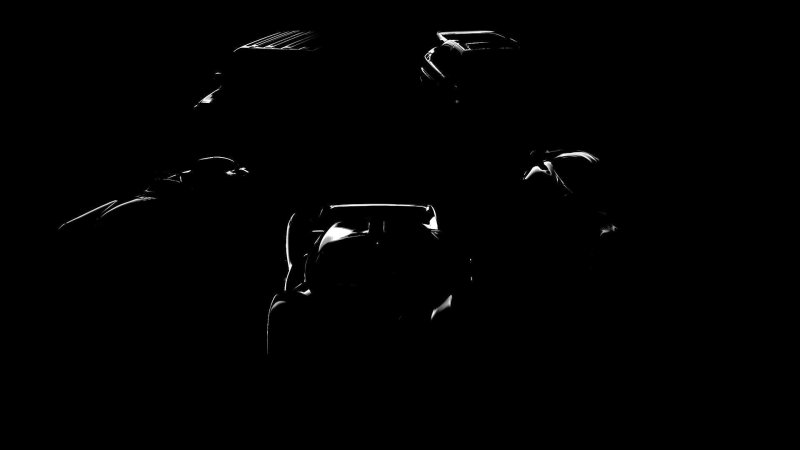 Teaser silhouette image of five cars coming in GT7's November 2024 update.