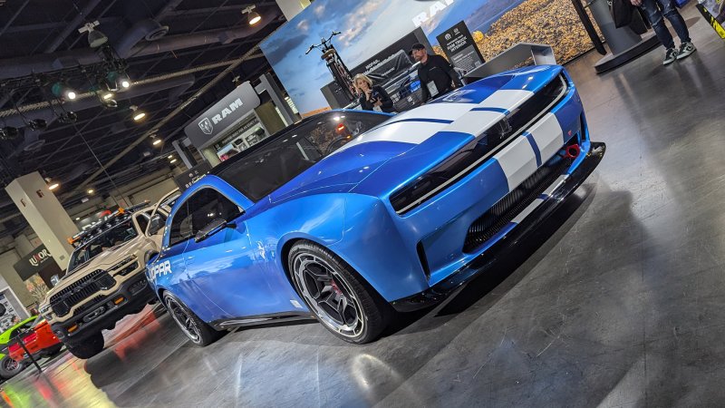 2025 Dodge Charger at SEMA Show Las Vegas