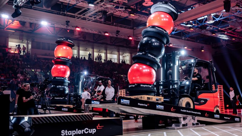 Germany Suffers Massive Upset on Forklift Racing’s Biggest Stage