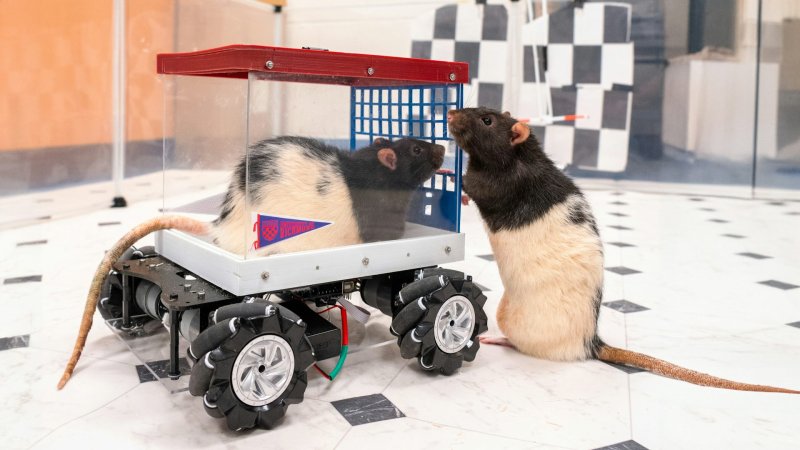 Scientists Who Taught Rats To Drive Little Cars Say They Absolutely Love It