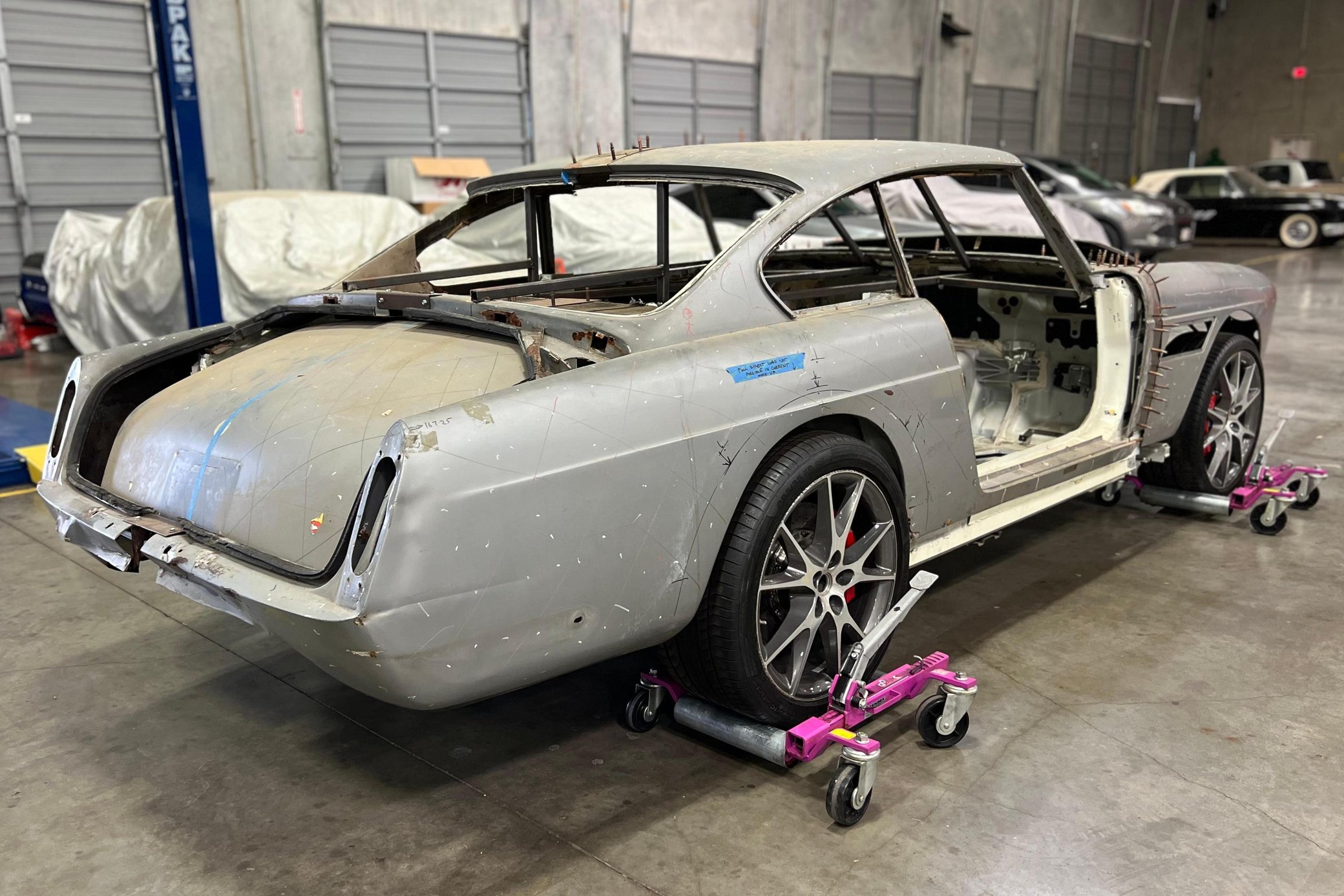 Body-swapped Ferrari California on Cars & Bids