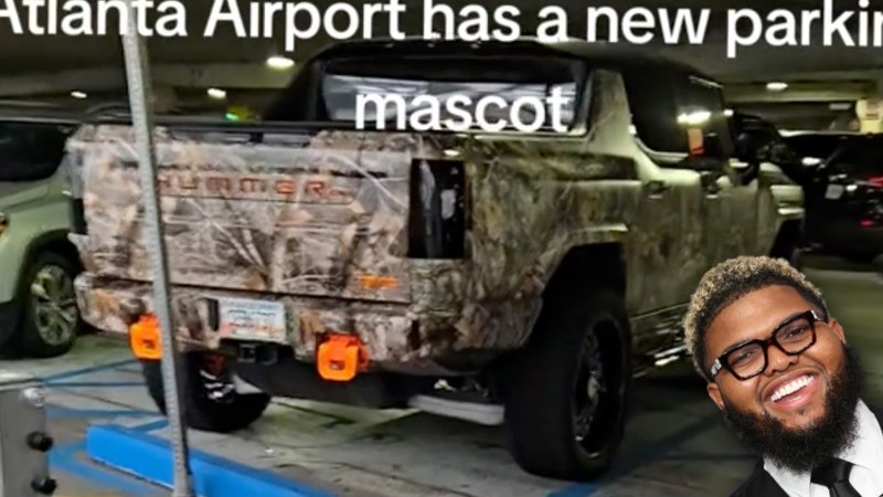 This Influencer’s Hummer EV Has Been Parked in a Handicap Spot for a Week