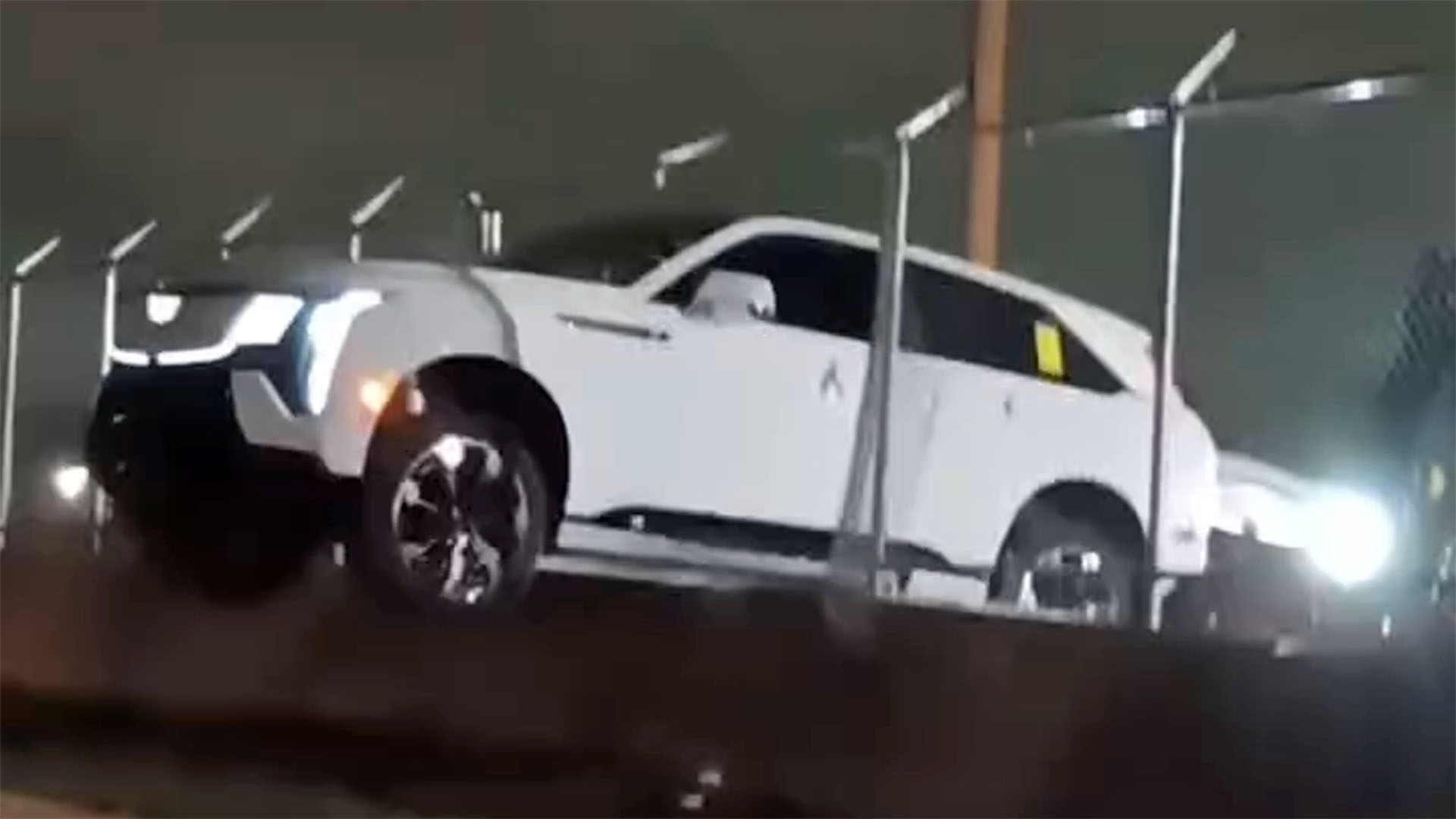 Somebody Tried to Steal a Cadillac Escalade IQ From GM's Lot and It Didn't Go as Planned