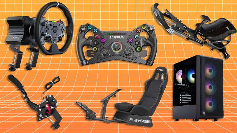 cyber monday deals on sim racing equipment