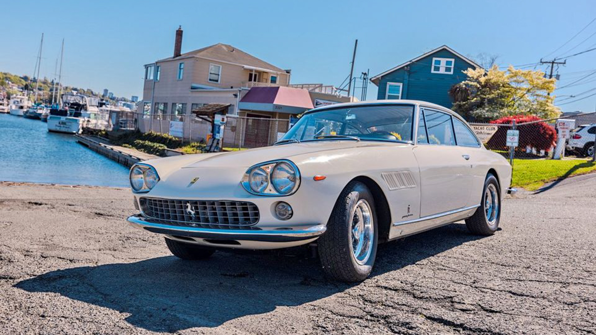 Enzo Ferrari's 330 GT 2+2 for sale.