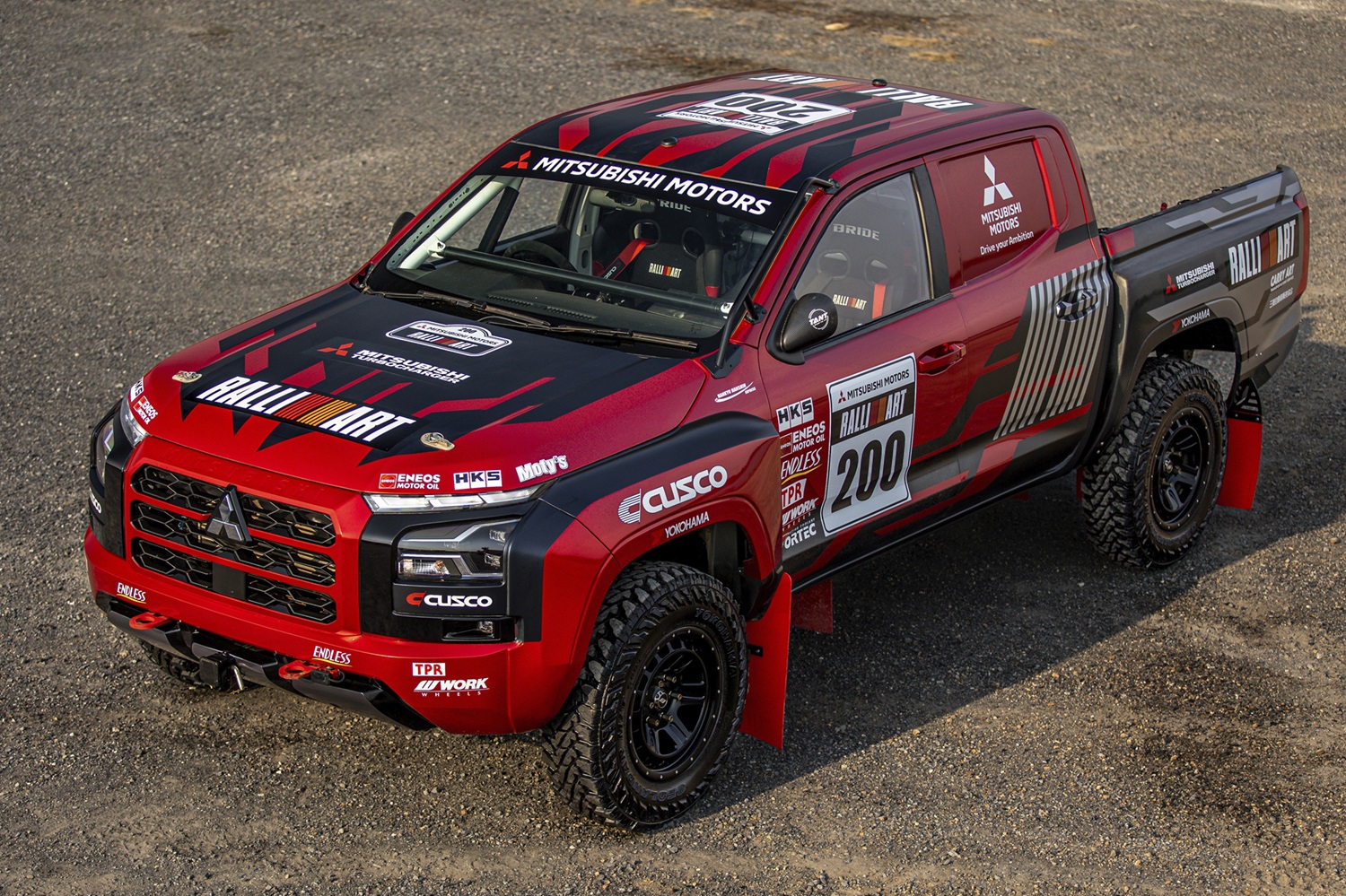 Mitsubishi Triton for the 2024 Asia Cross Country Rally