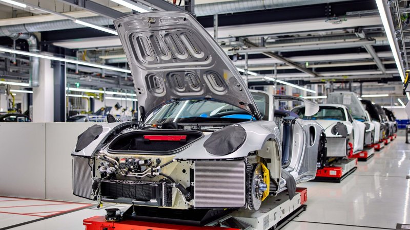 Porsche 911 factory