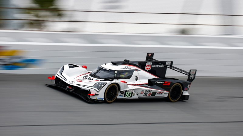 #93: Acura Meyer Shank Racing w/Curb Agajanian, Acura ARX-06, GTP: Renger van der Zande, Nick Yelloly, Alex Palou, Kaku Ohta