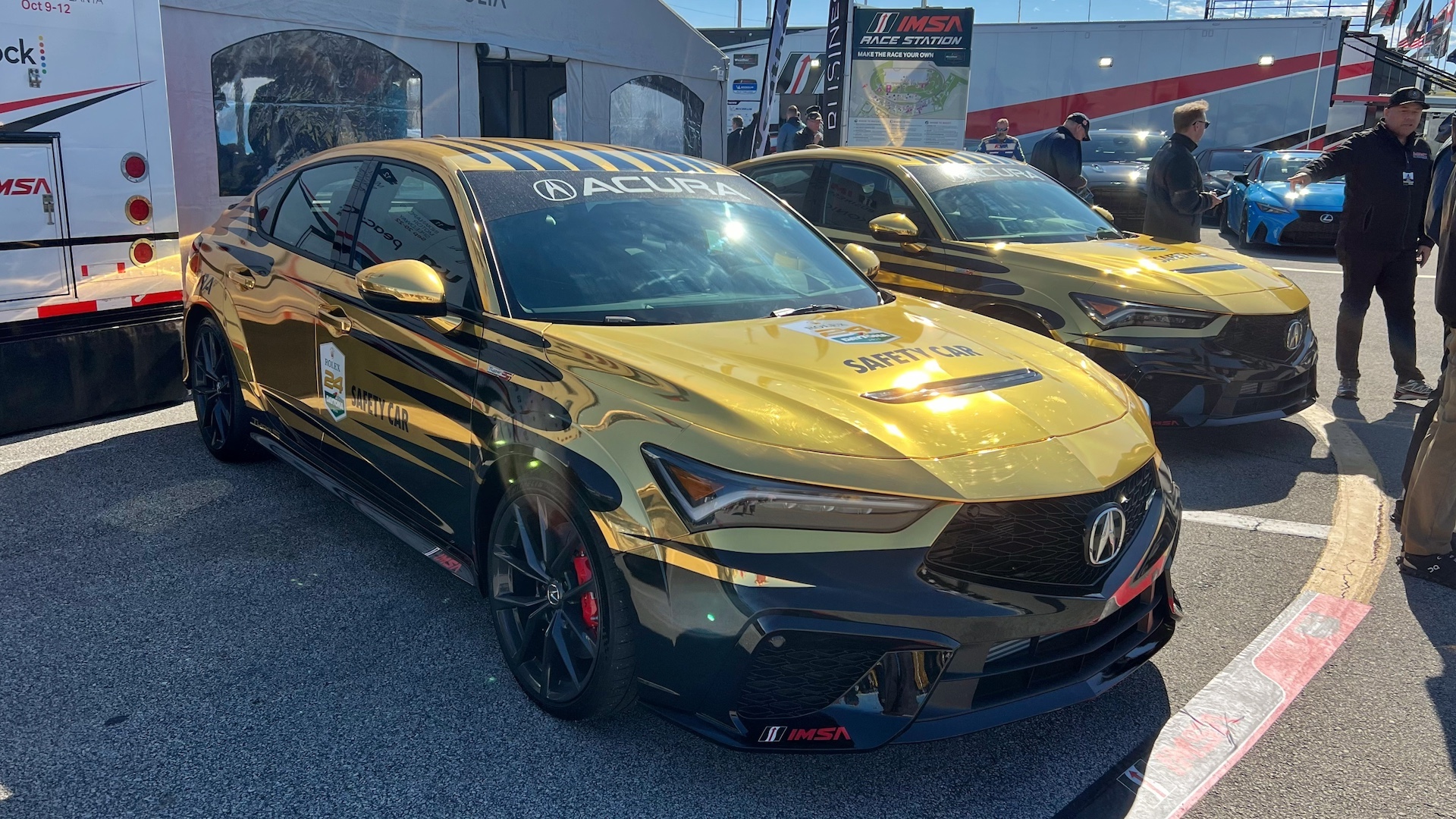 This Year’s Acura Integra Type S Rolex 24 Safety Car Might Be Visible From Space