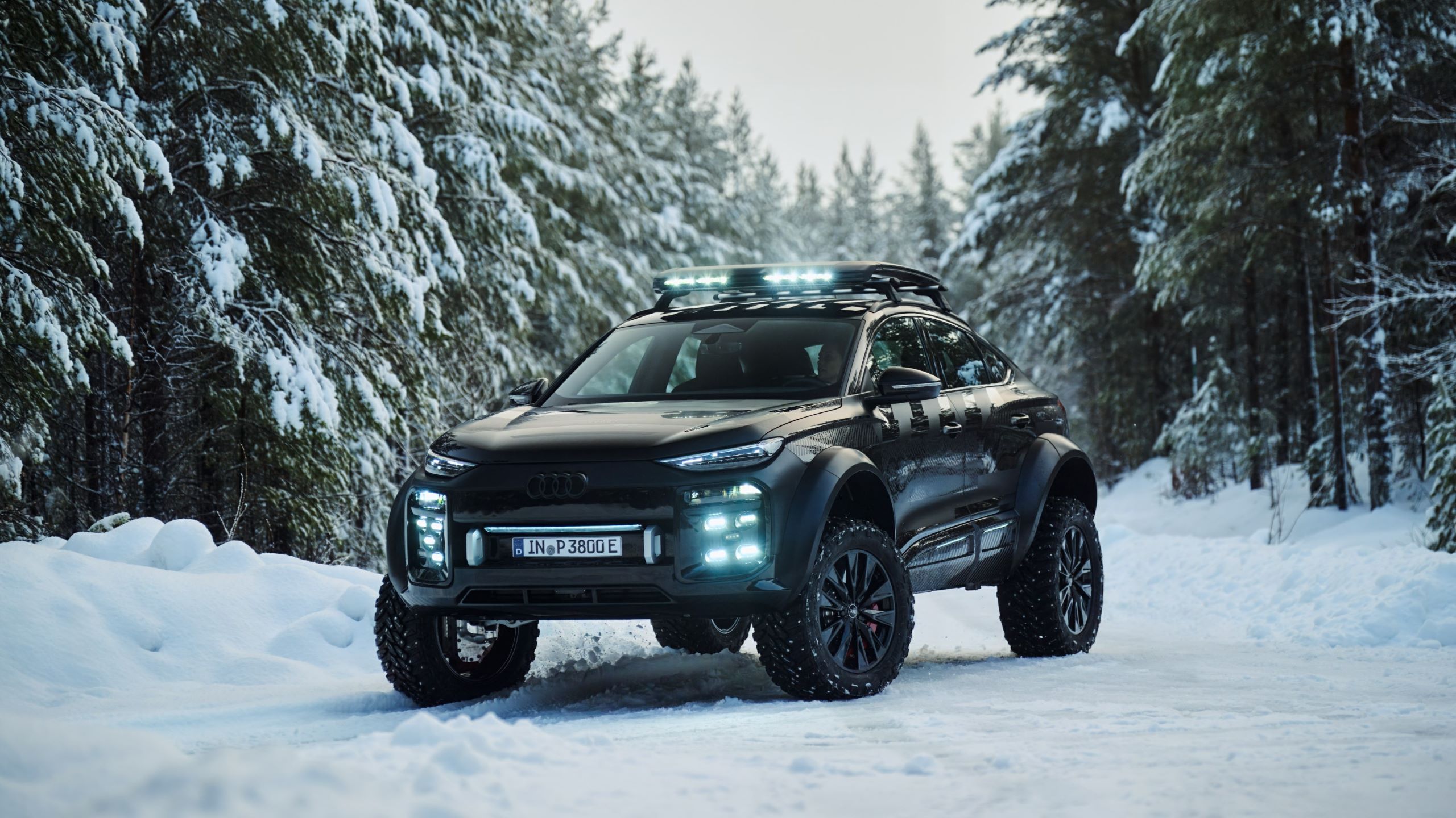 Audi Q6 E-Tron Off-Road Concept Is an Aggressive Take On the Outdoors