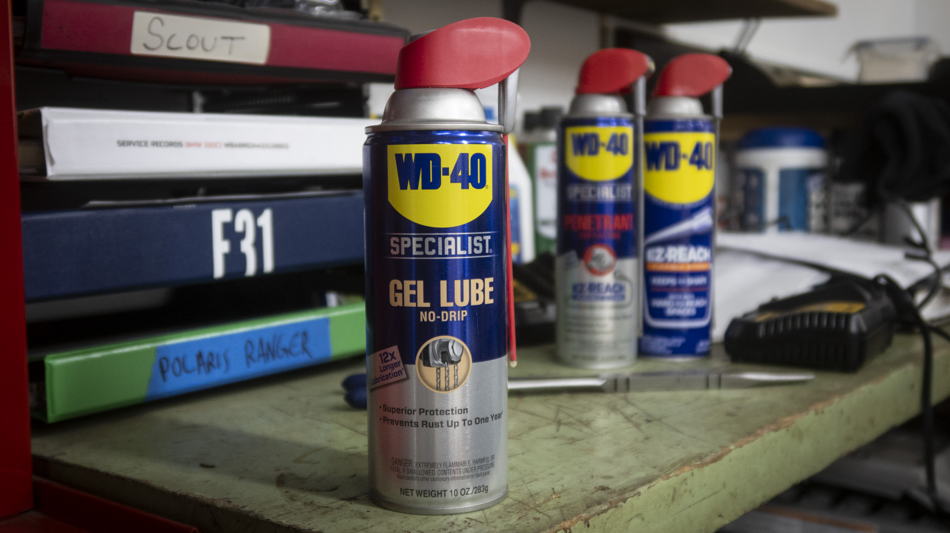 WD-40 Specialist Gel Lube Protects Metal and Stays Where You Spray