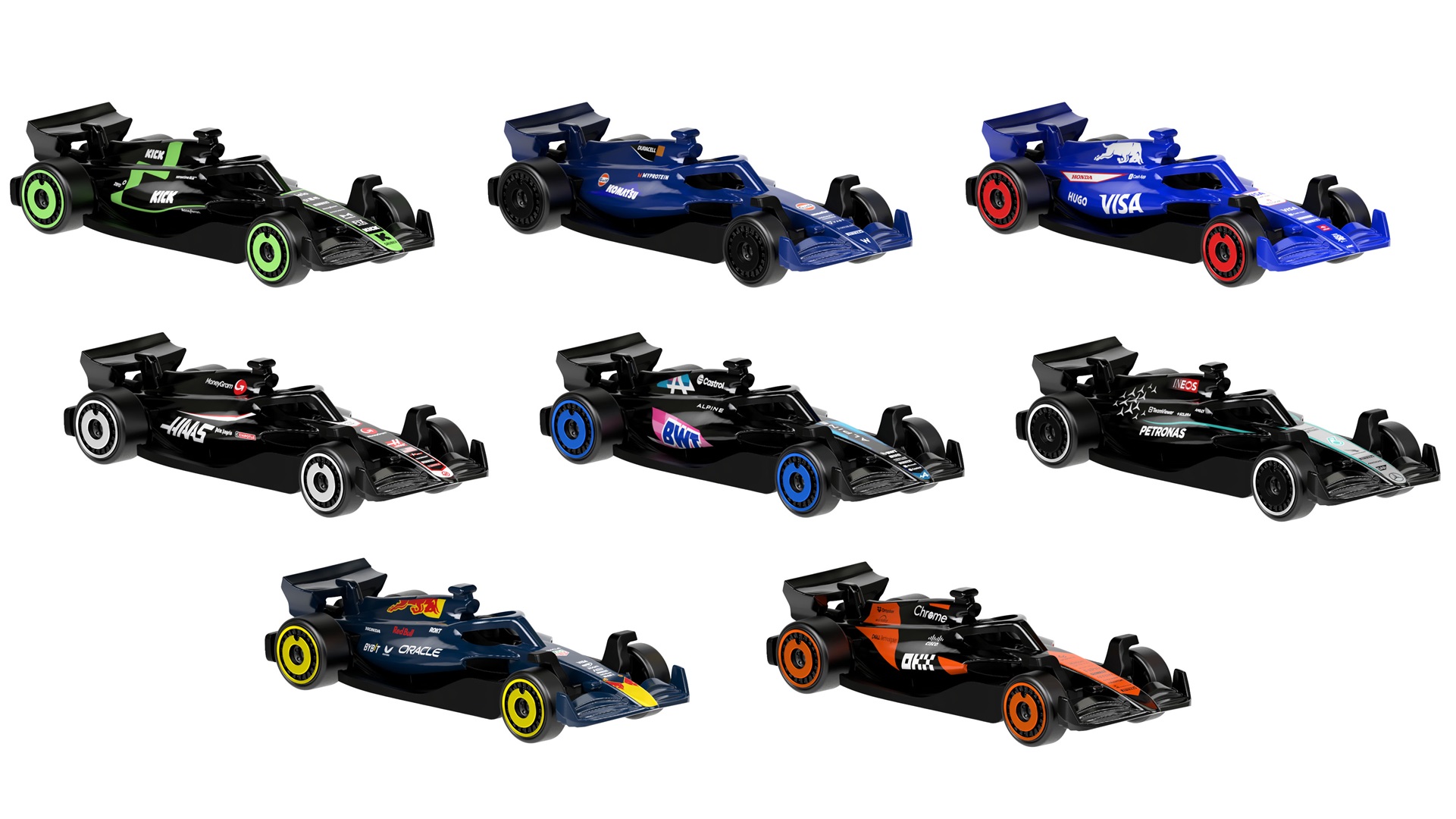 F1 Hot Wheels Are Finally Here—So Long as You’re Not a Ferrari or Aston Fan