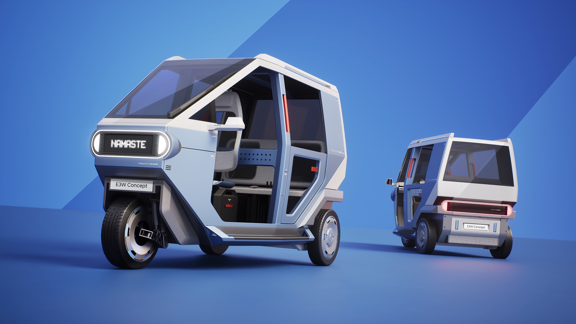 Hyundai's Rickshaw of the Future Can Lift Itself Through Flood Waters