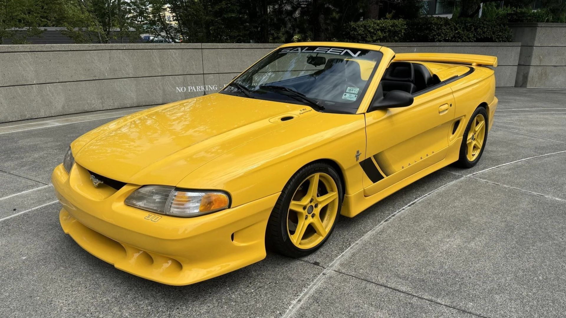 King of the Grill: George Foreman’s 1995 Ford Mustang Saleen S351 Is Up for Sale