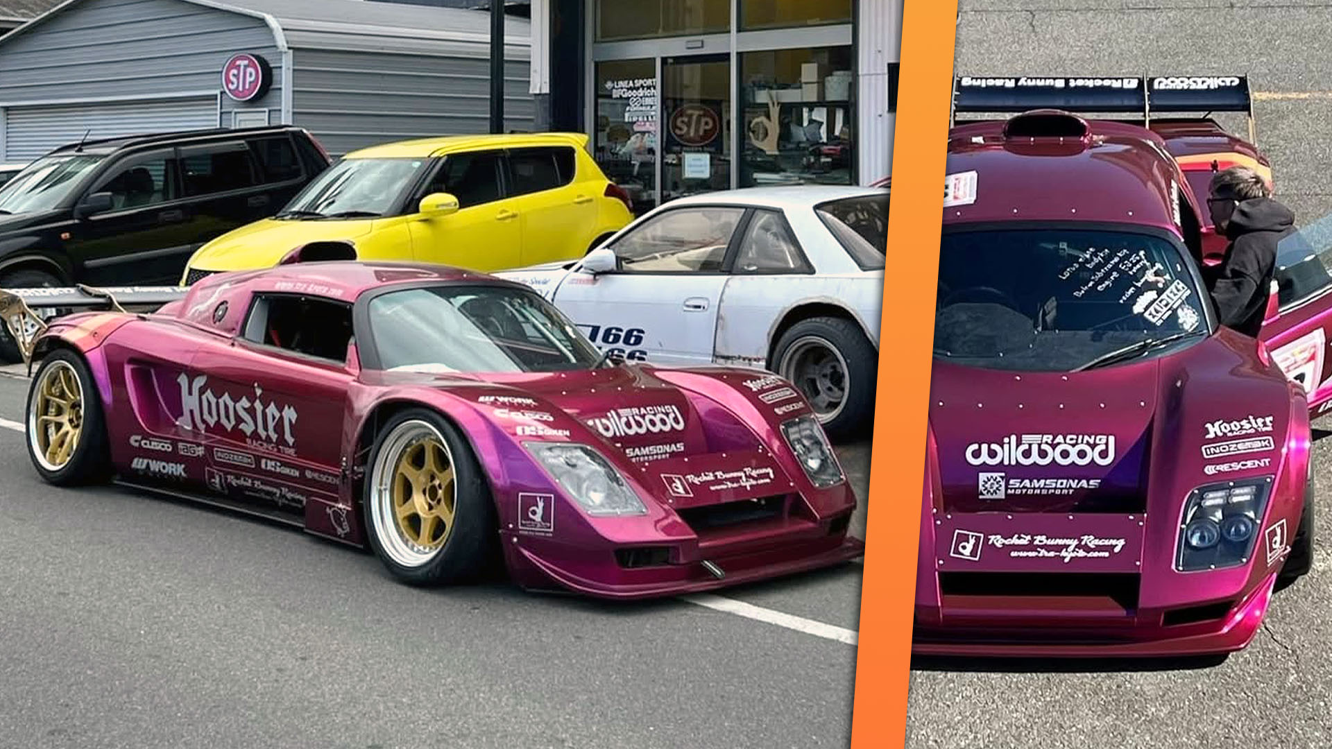 There's a 1,000-HP Lotus Elise Under This Rocket Bunny Body Kit