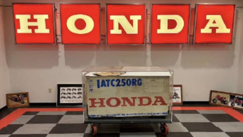 ‘Holy Grail’ 1986 Honda Three-Wheeler Still in Crate Sells for $200,000