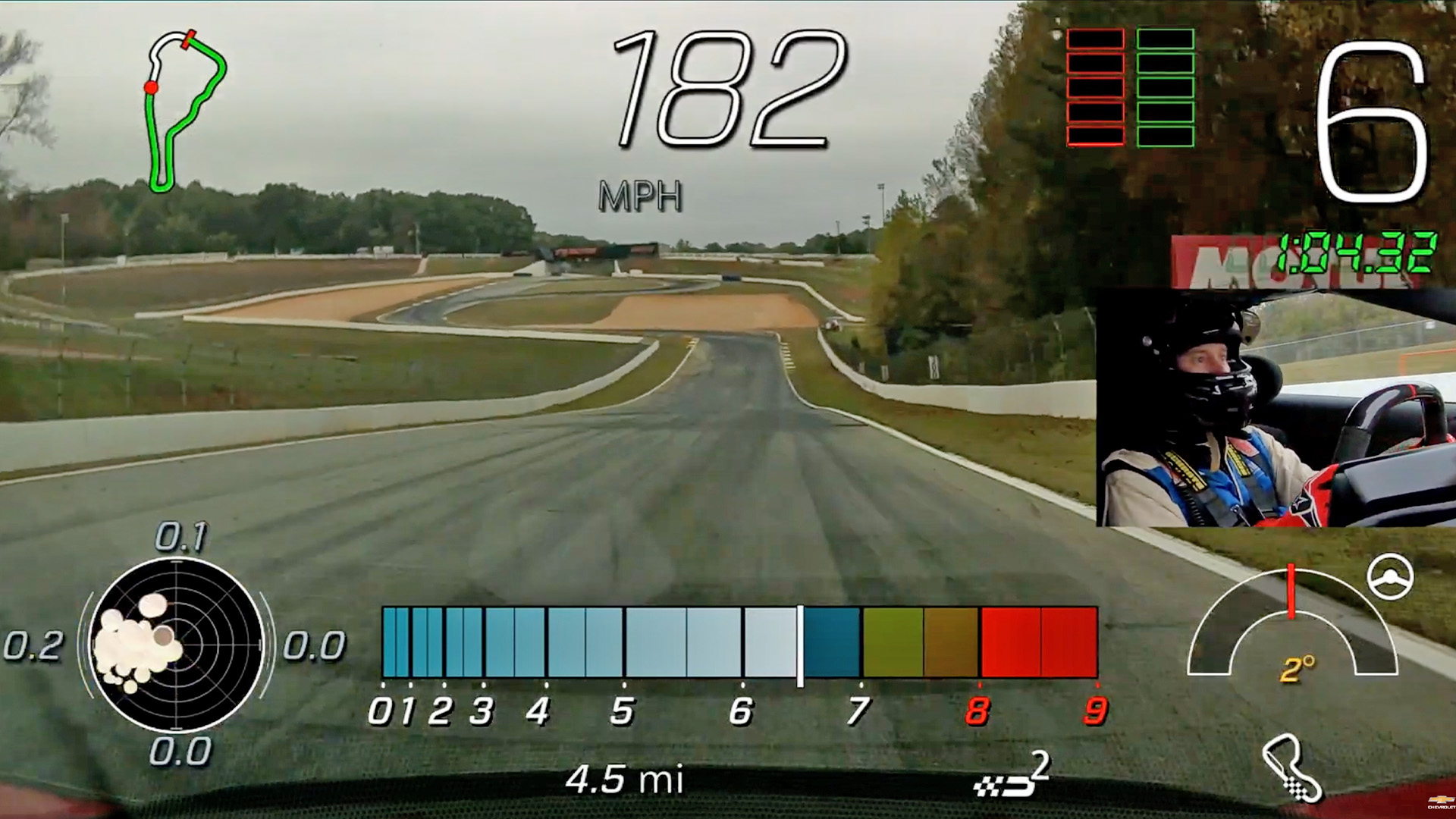 Onboard: Watch the 1,064-HP Chevy Corvette ZR1 Break Road Atlanta's Lap Record