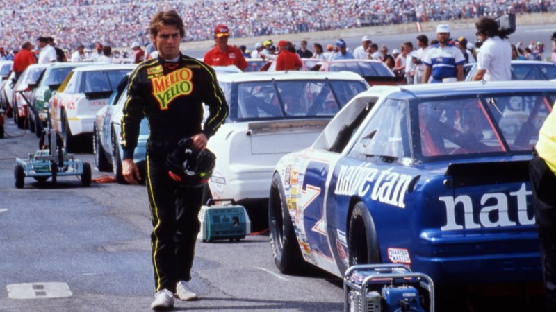 American actor Tom Cruise on the set of Days of Thunder, directed by Tony Scott. (Photo by Paramount Pictures/Sunset Boulevard/Corbis via Getty Images)