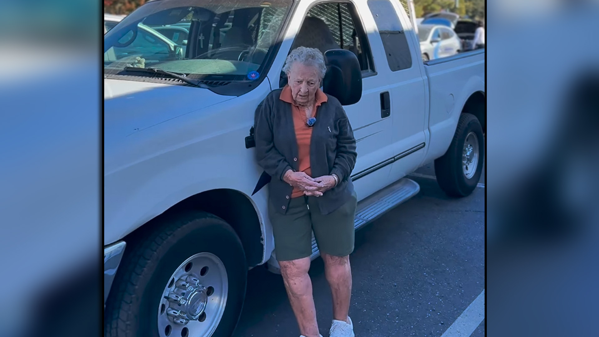 92-Year-Old Woman Refuses to Drive Anything but Her Manual Ford Super Duty Diesel