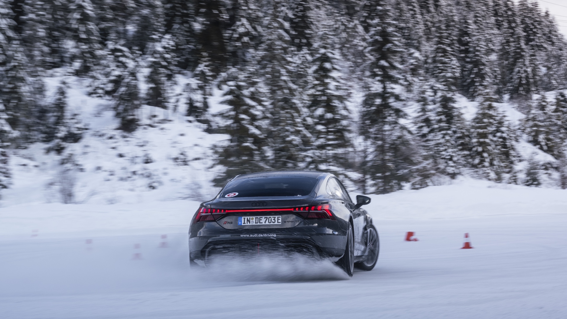 How To Drift a 900-HP Audi on Ice Without Crashing