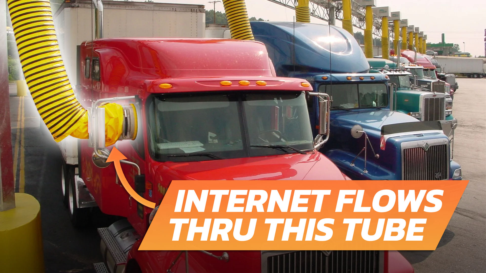 This Failed Company Tried Piping HVAC, Satellite TV, and Internet Into Semi Trucks