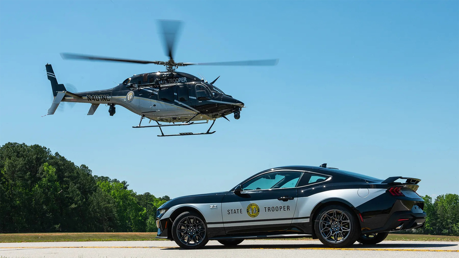 North Carolina Speeders Beware: Ford Mustang V8 Interceptors Are Lurking