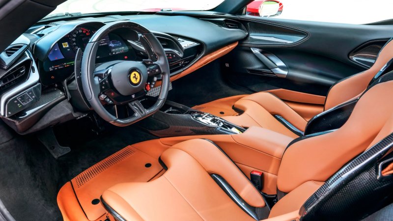 Ferrari SF90 interior