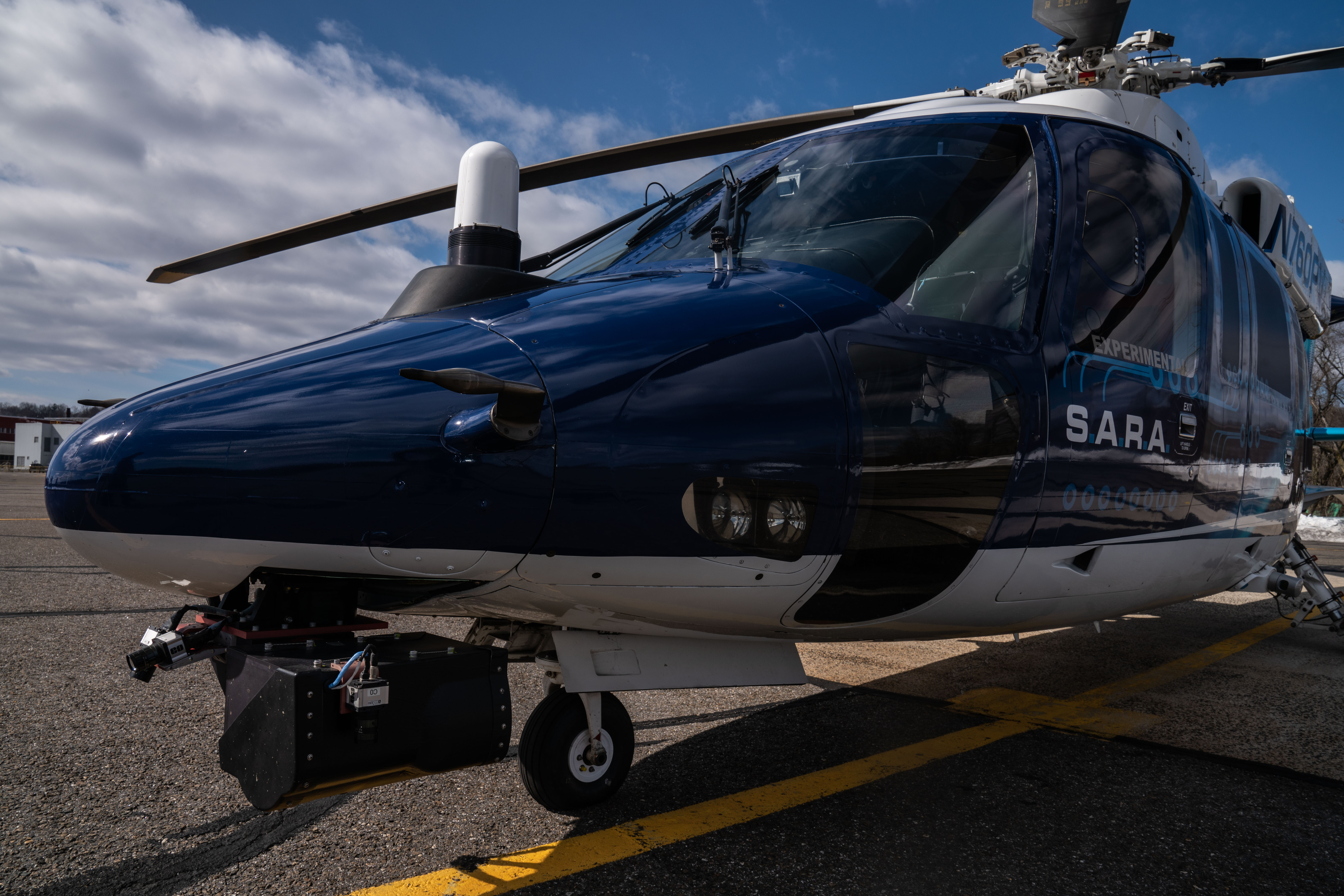 sikorsky sara autonomous experimental helicopter test flight