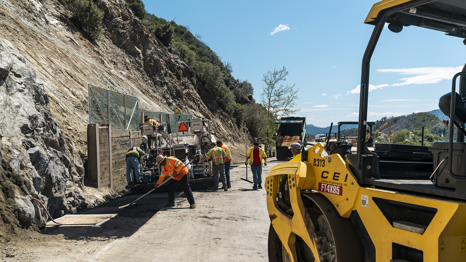 Angeles Crest Landslide