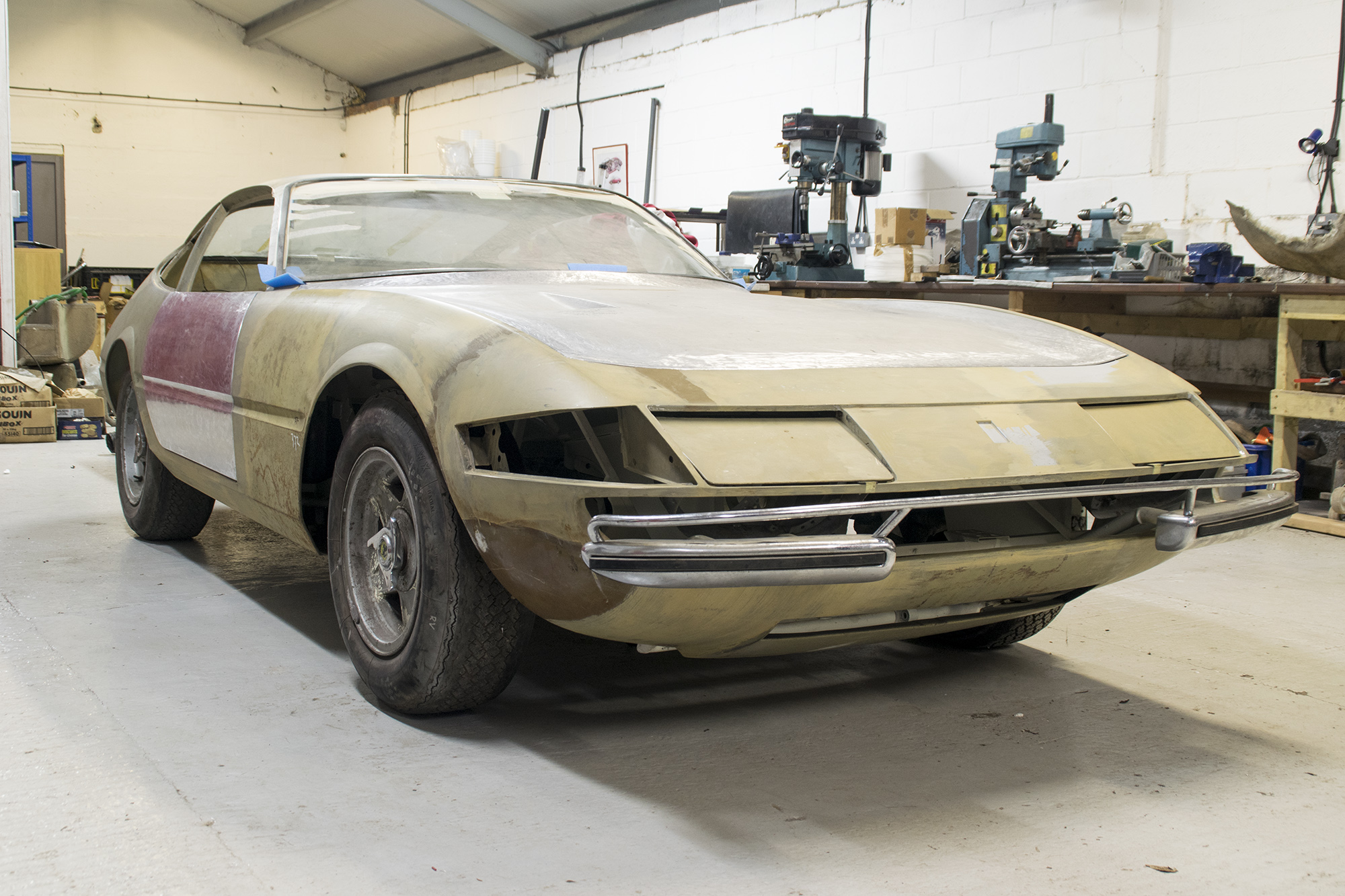 1971 Ferrari 365 GTB-4 Daytona Project Auction Dec 2019