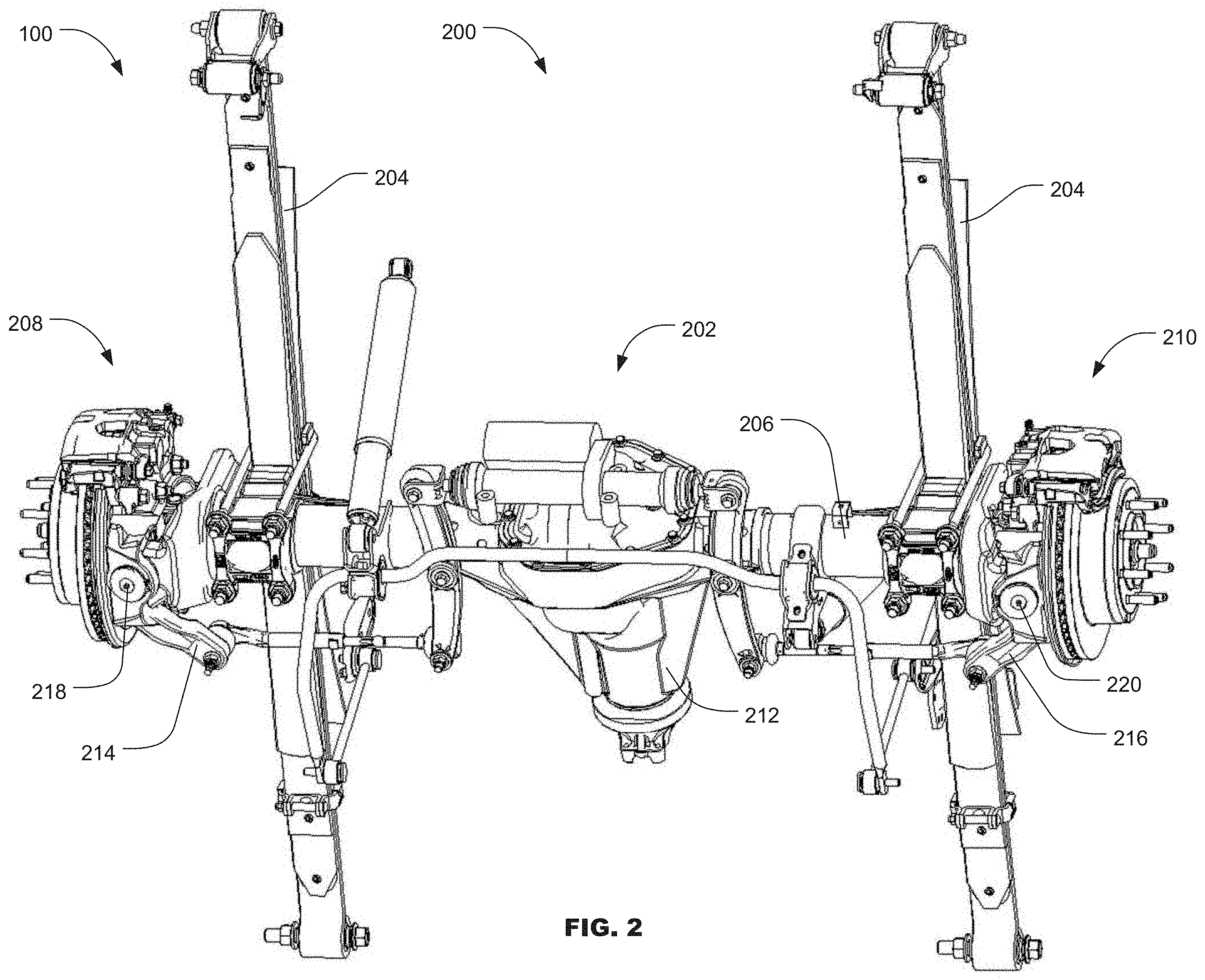 U.S. Patent - US 2019 375 453A1 - Ford F-Series Rear Wheel Steering 