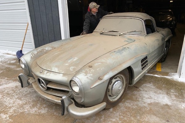 1960 Mercedes-Benz 300 SL Roadster Barn Find