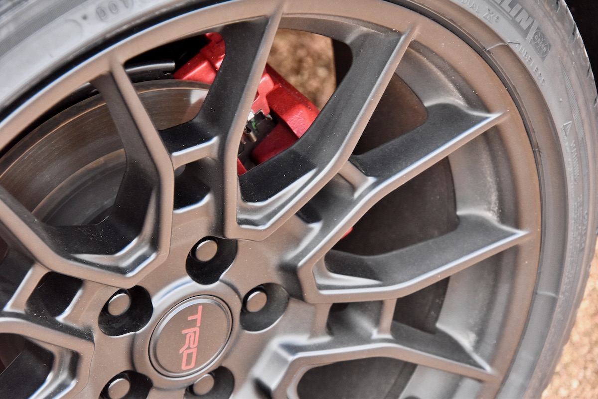 2020 Toyota Camry TRD brakes