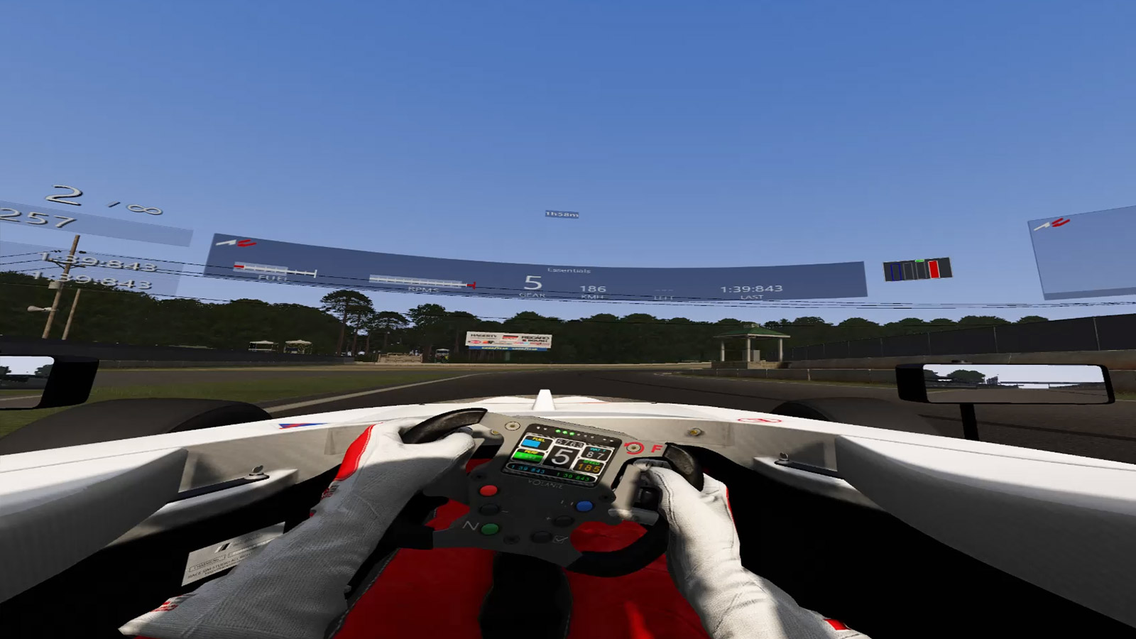 Screen shot of Skip Barber eRacing Series