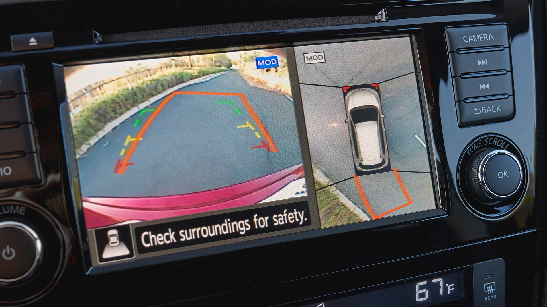 Nissan Rogue Backup Camera