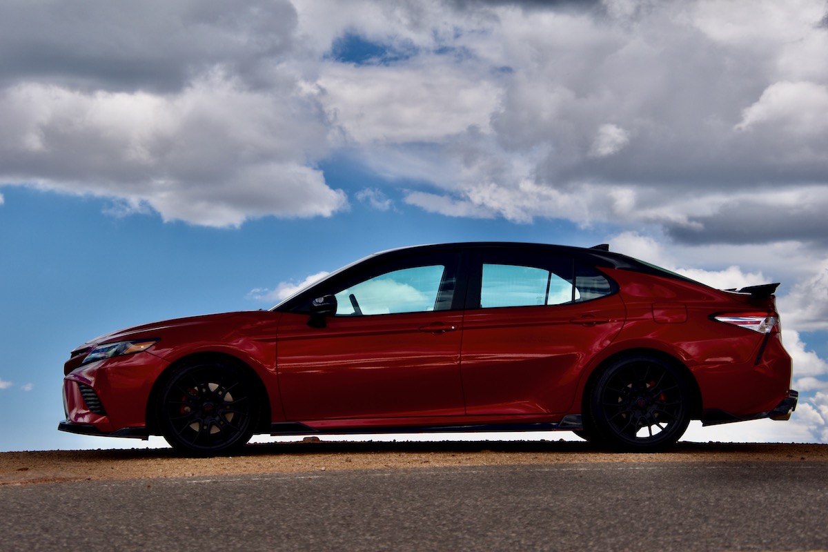 2020 Toyota Camry TRD side profile