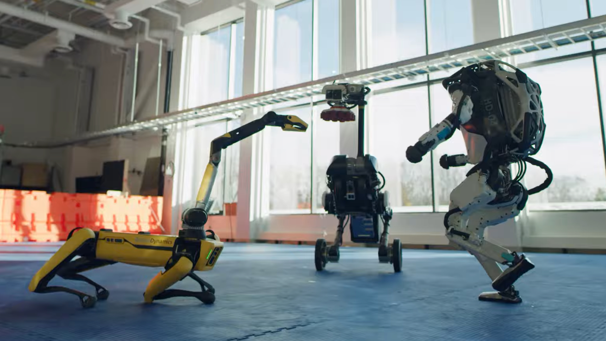 Boston dynamics orders uptown funk